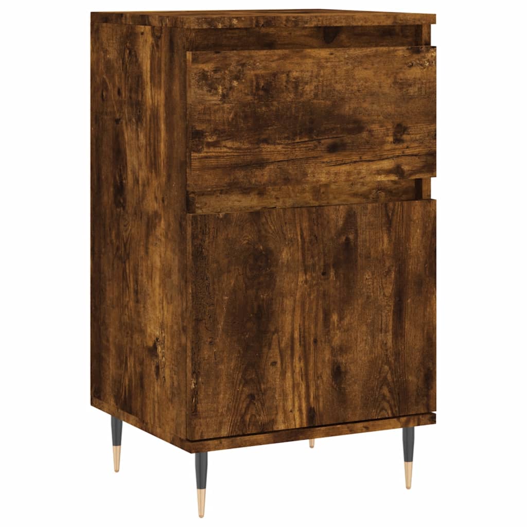 Skjenk røkt eik 40x35x70 cm konstruert tre
