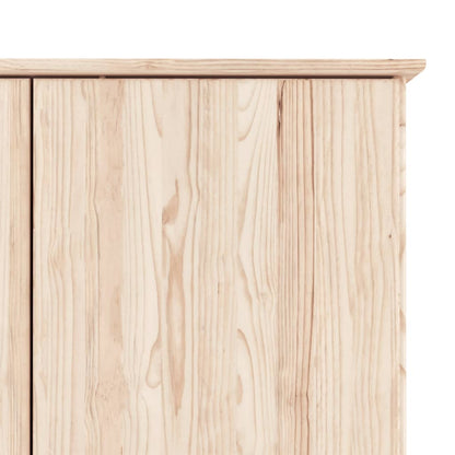 Garderobe ALTA 90x55x170 cm heltre furu