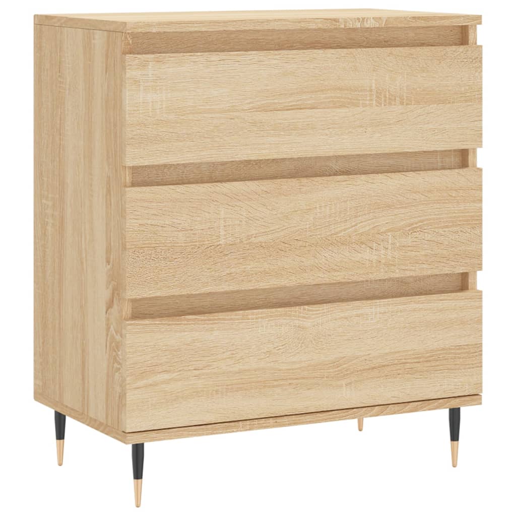 Skjenk sonoma eik 60x35x70 cm konstruert tre