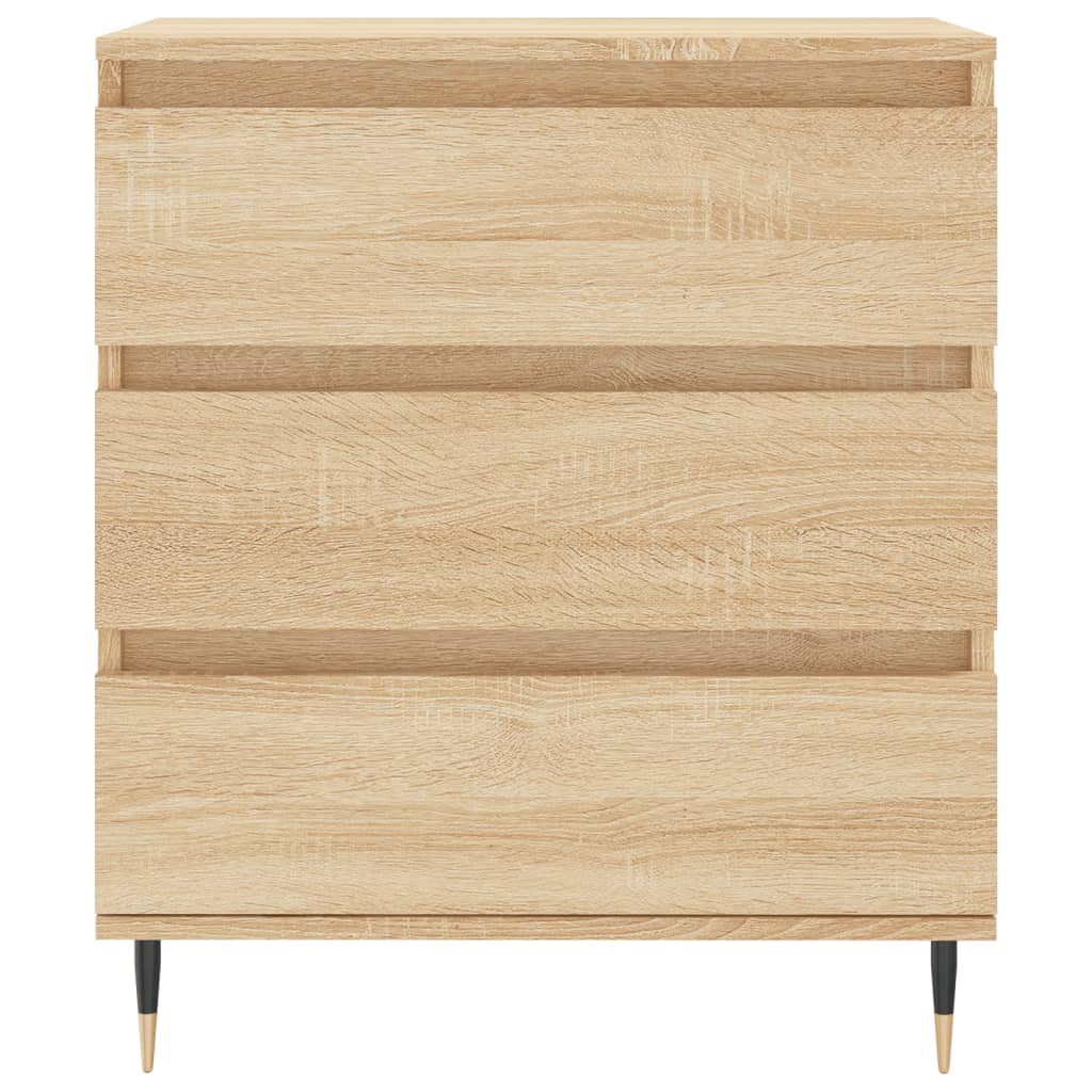 Skjenk sonoma eik 60x35x70 cm konstruert tre