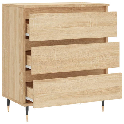 Skjenk sonoma eik 60x35x70 cm konstruert tre