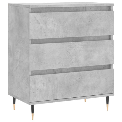 Skjenk betonggrå 60x35x70 cm konstruert tre