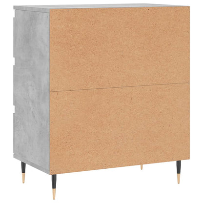 Skjenk betonggrå 60x35x70 cm konstruert tre