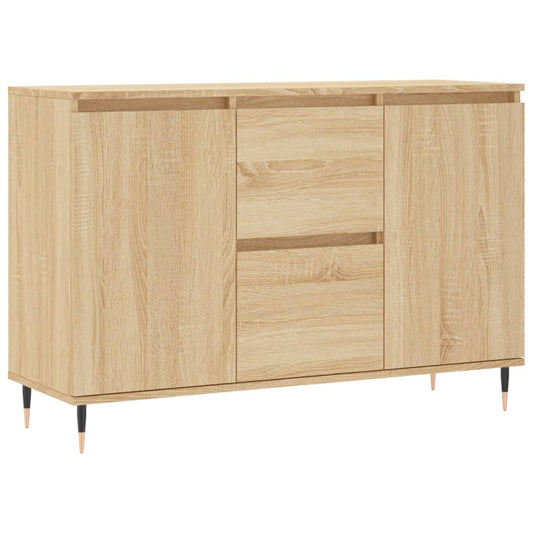 Skjenk sonoma eik 104x35x70 cm konstruert tre
