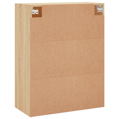 Veggskap sonoma eik 69,5x34x90 cm