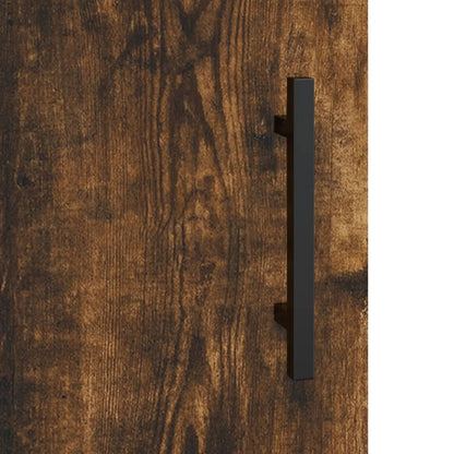 Veggskap røkt eik 69,5x34x90 cm