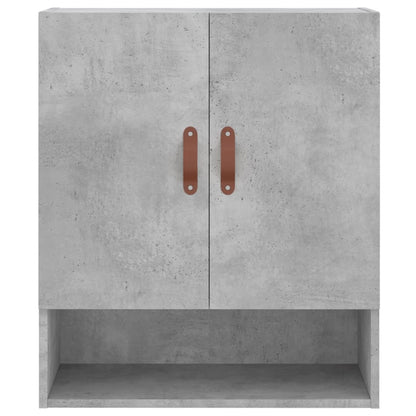 Veggskap betonggrå 60x31x70 cm konstruert tre