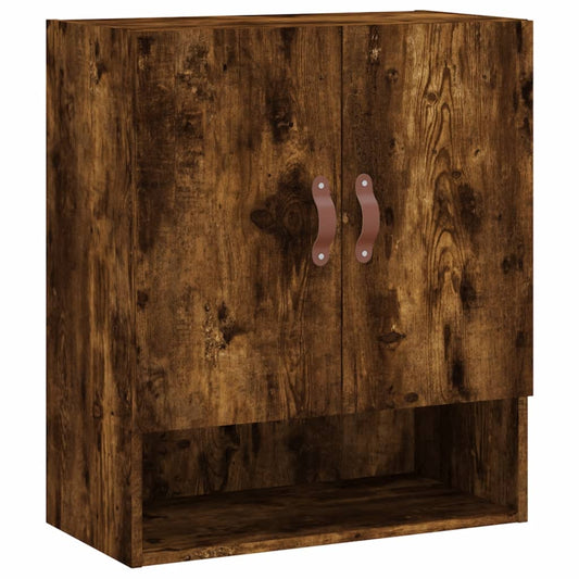 Veggskap røkt eik 60x31x70 cm konstruert tre