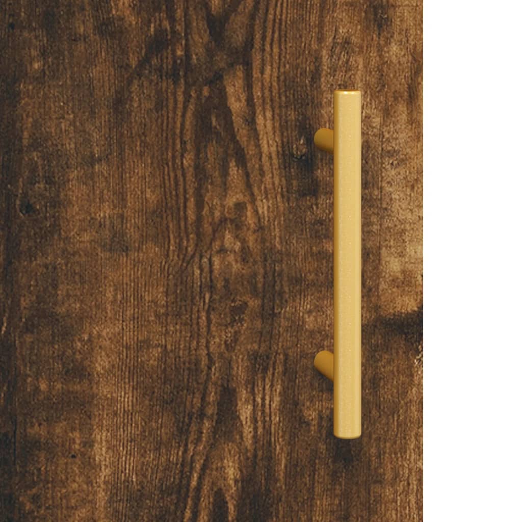 Veggskap røkt eik 60x31x70 cm konstruert tre