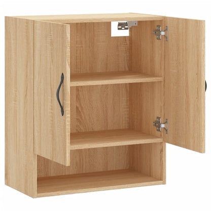 Veggskap sonoma eik 60x31x70 cm konstruert tre