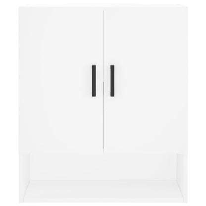 Veggskap hvit 60x31x70 cm konstruert tre