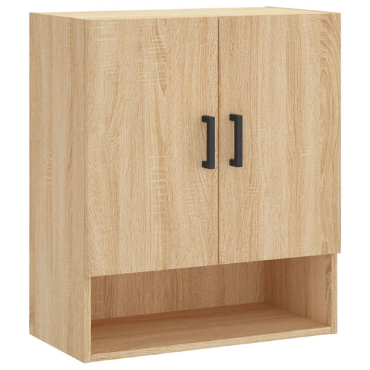 Veggskap sonoma eik 60x31x70 cm konstruert tre