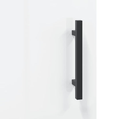 Veggskap høyglans hvit 60x31x70 cm konstruert tre