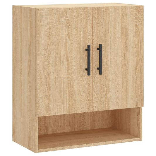 Veggskap sonoma eik 60x31x70 cm konstruert tre