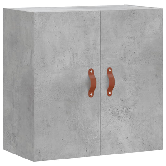 Veggskap betonggrå 60x31x60 cm konstruert tre