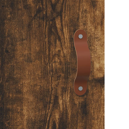 Veggskap røkt eik 60x31x60 cm konstruert tre