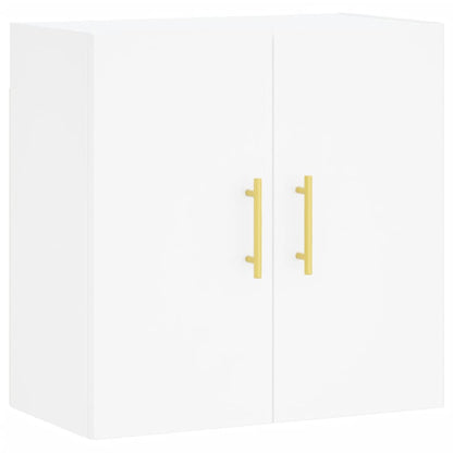 Veggskap hvit 60x31x60 cm konstruert tre