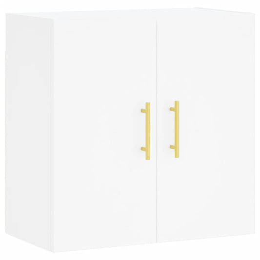 Veggskap hvit 60x31x60 cm konstruert tre