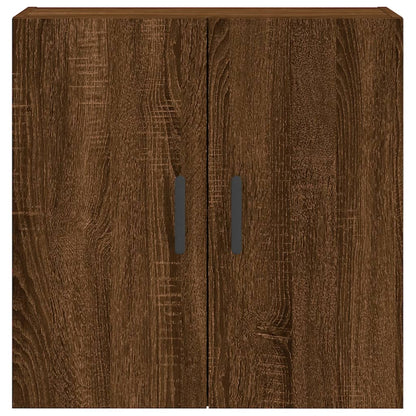 Veggskap brun eik 60x31x60 cm konstruert tre