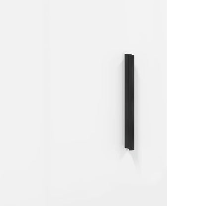 Veggskap høyglans hvit 60x31x60 cm konstruert tre