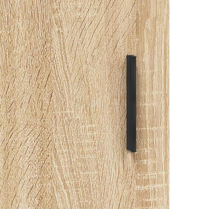 Veggskap sonoma eik 60x31x60 cm konstruert tre