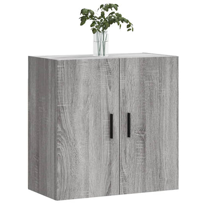 Veggskap grå sonoma 60x31x60 cm konstruert tre