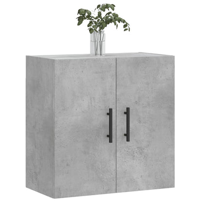 Veggskap betonggrå 60x31x60 cm konstruert tre