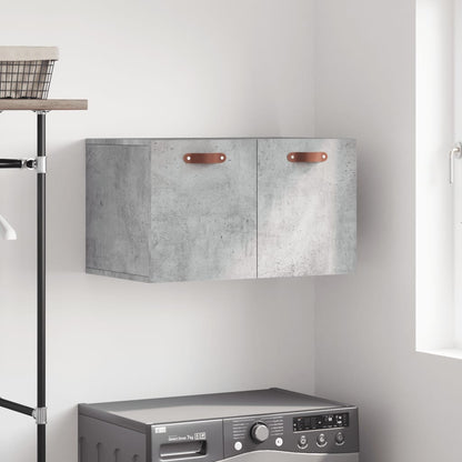 Veggskap betonggrå 60x36,5x35 cm konstruert tre