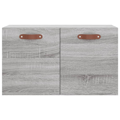 Veggskap grå sonoma 60x36,5x35 cm konstruert tre