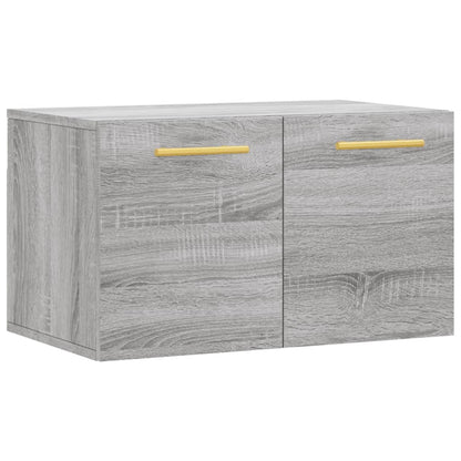 Veggskap grå sonoma 60x36,5x35 cm konstruert tre