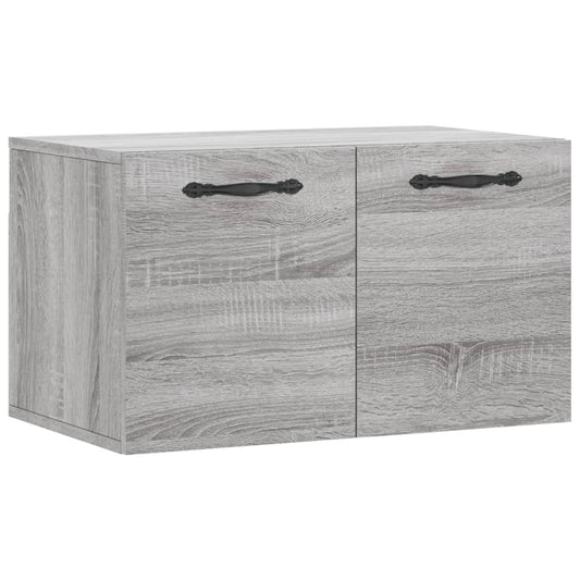 Veggskap grå sonoma 60x36,5x35 cm konstruert tre