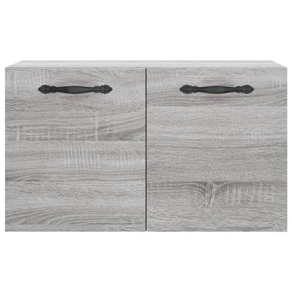 Veggskap grå sonoma 60x36,5x35 cm konstruert tre