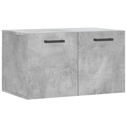 Veggskap betonggrå 60x36,5x35 cm konstruert tre