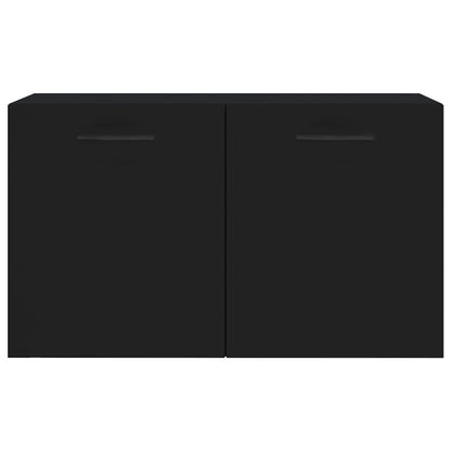 Veggskap svart 60x36,5x35 cm konstruert tre