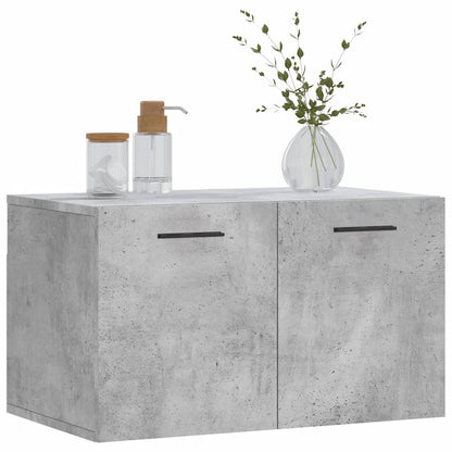 Veggskap betonggrå 60x36,5x35 cm konstruert tre