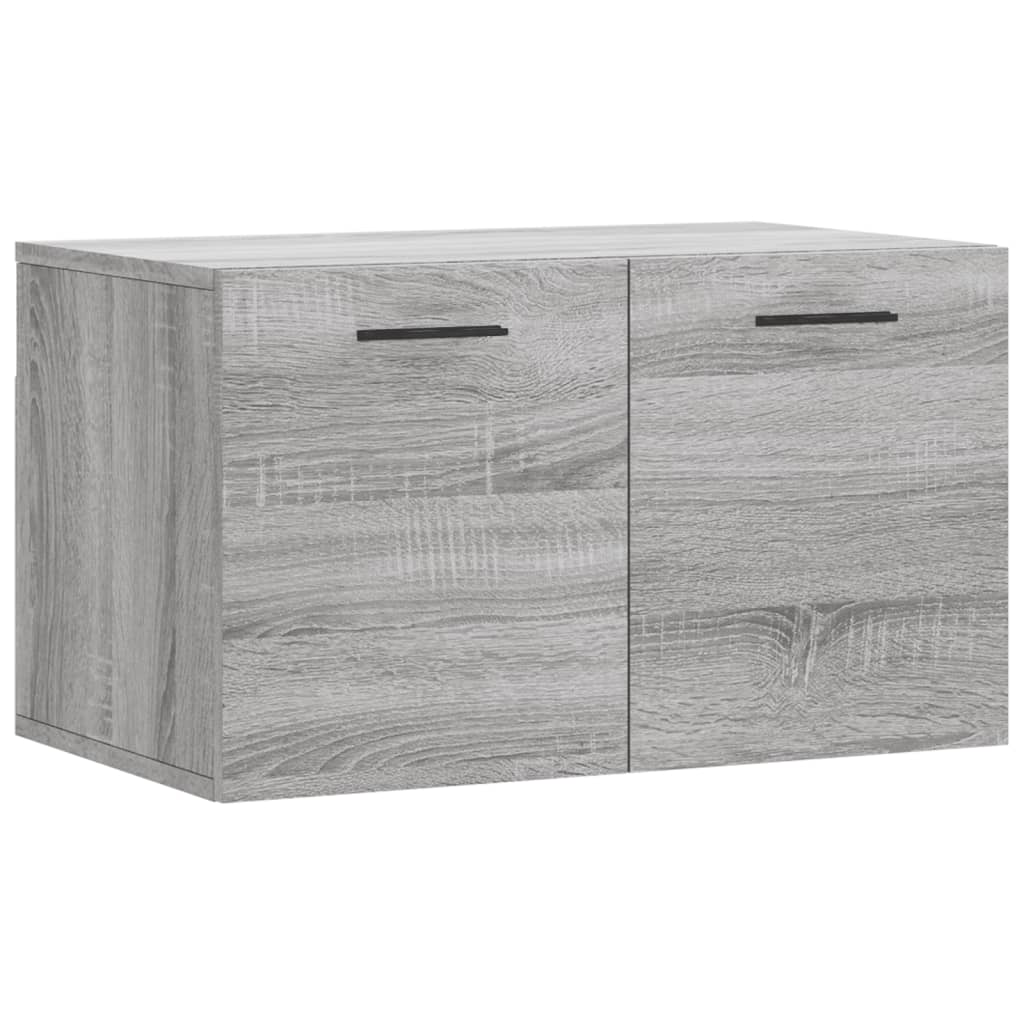 Veggskap grå sonoma 60x36,5x35 cm konstruert tre