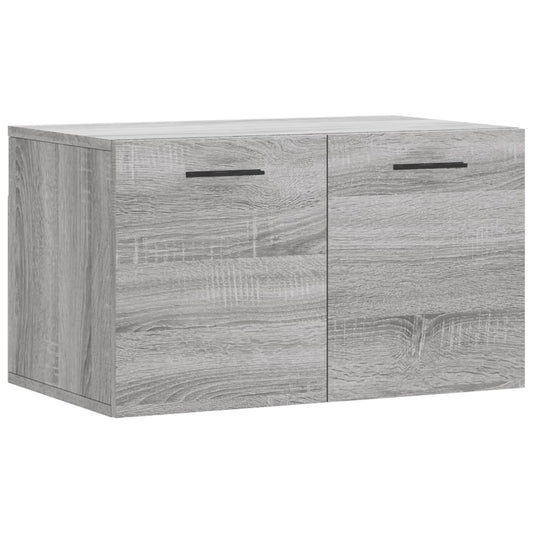 Veggskap grå sonoma 60x36,5x35 cm konstruert tre