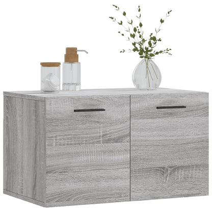 Veggskap grå sonoma 60x36,5x35 cm konstruert tre