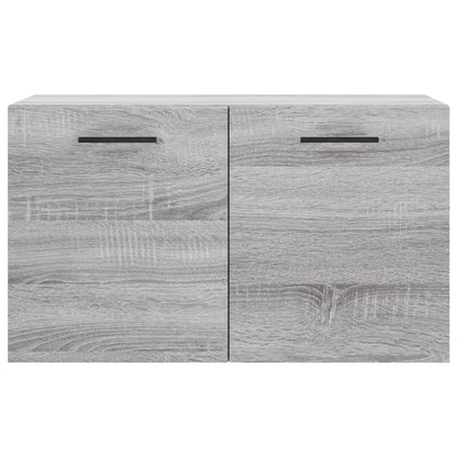 Veggskap grå sonoma 60x36,5x35 cm konstruert tre