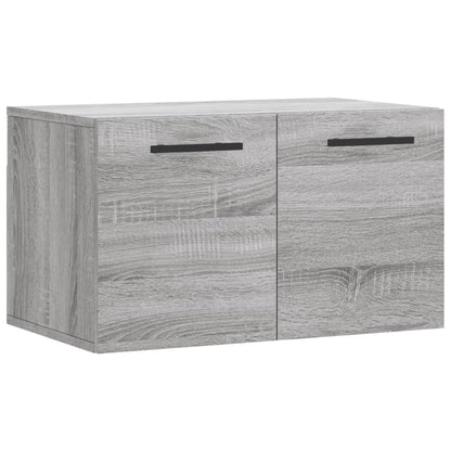 Veggskap grå sonoma 60x36,5x35 cm konstruert tre