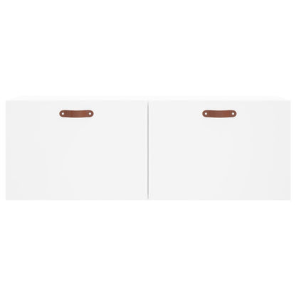 Veggskap hvit 100x36,5x35 cm konstruert tre