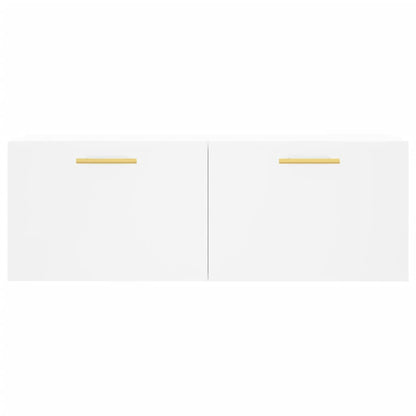 Veggskap hvit 100x36,5x35 cm konstruert tre