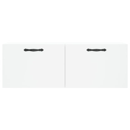 Veggskap hvit 100x36,5x35 cm konstruert tre