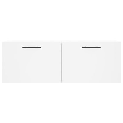 Veggskap hvit 100x36,5x35 cm konstruert tre