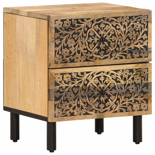 Nattbord 40x33x46 cm heltre mango