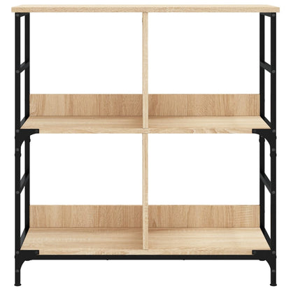 Bokhylle sonoma eik 78,5x33x82 cm konstruert tre