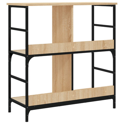 Bokhylle sonoma eik 78,5x33x82 cm konstruert tre