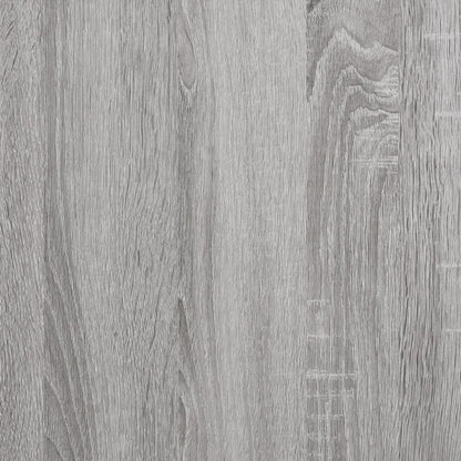 Skjenk grå sonoma 100x33x75 cm konstruert tre