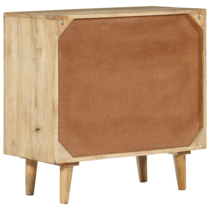 Kommode 70x35x70 cm heltre mango