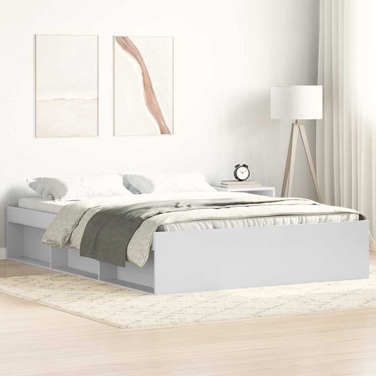 Sengeramme hvit 140x190 cm